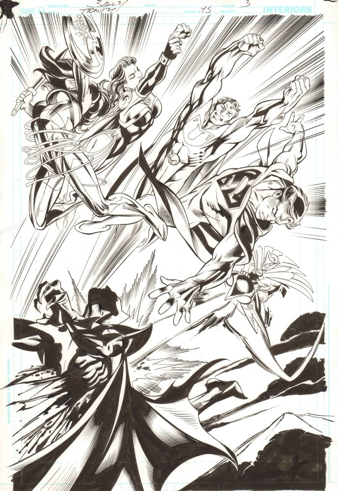 Trinity P Superman Batman And Wonder Woman Vs Owlman