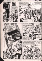 Power-Man #95 p.2 - Iron Fist & Luke Cage Action - 1983 Comic Art