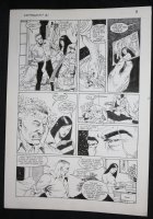 Ultraman #1 p.9 - LA - Harvey - Ace Kimura meets Ayumi - 1994 Comic Art