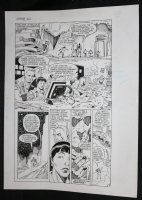 Ultraman #2 p.7 - LA - Harvey - Destroyed U.M.A. Headquarters - 1994 Comic Art
