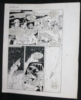 Ultraman #2 p.11 - LA - Harvey - Ace Kimura in Jet - 1994 Comic Art