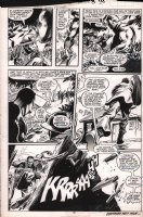 Marvel Comics Presents #25 p.16 - Black Panther  A Right To Kill  End Page - 1989 Comic Art