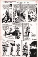 Marvel Comics Present #34 p.16 - Panther's Quest XXII - Signed - 1989 Comic Art