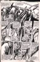 Marvel Comics Presents #15 p.13 - Panther's Quest 'Lost Blood In Copper Dust' - Signed - 1989 Comic Art