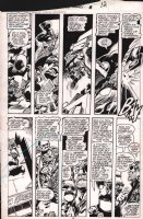 Marvel Comics Presents #31 p.12 - Panther's Quest XIX 'Chances' - Signed - 1989 Comic Art