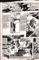 Marvel Comics Presents #25 p.10 - Panther's Quest Part 13 - Classic Colan Layouts - Signed - 1989 Comic Art