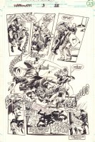 Clive Barker's The Harrowers #3 p.28 /29 - 1994 Comic Art