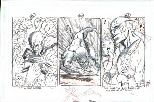 The Flash Cover 3 Prelims - Signed - 2019 Comic Art