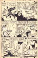 The Hawk and the Dove #4 p.20 - Action - 1969 Signed Comic Art