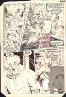 Jonah Hex #91 p.19 - Emmylou Hartley falls into a Well and Jonah Hex disguised as a Rodeo Clown - 1985 Comic Art