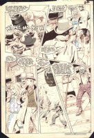 Jonah Hex #91 p.21 - Jonah Hex disguised as a Rodeo Clown - Rory Starbuck with Carolee taken Hostage - 1985 Comic Art