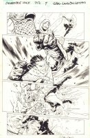 Incredible Hulk #712 p.7 - Planet Hulk (Amadeus Cho) vs. the Odinson - 2018 Signed Comic Art