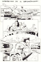 Incredible Hulk #710 p.10 - Planet Hulk (Amadeus Cho) & Warlord (Sakaar) - 2017 Comic Art