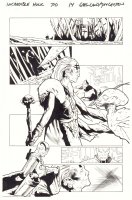 Incredible Hulk #710 p.14 - Planet Hulk (Amadeus Cho) & Elder Sharn - 2017 Comic Art