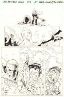Incredible Hulk #712 p.15 - Planet Hulk (Amadeus Cho) vs. Unworthy Thor Odinson - 2017 Comic Art