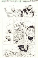 Incredible Hulk #712 p.17 - Planet Hulk (Amadeus Cho) defeats Unworthy Thor Odinson - 2017 Comic Art