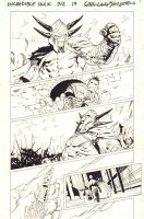 Incredible Hulk #712 p.19 - Planet Hulk (Amadeus Cho) and Warlord (Sakaar) - 2017 Comic Art