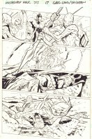 Incredible Hulk #713 p.17 - Planet Hulk (Amadeus Cho) defeats Warlord (Sakaar) - 2017 Comic Art