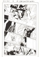 Iron Man #13 p.18 - Death's Head vs. Recorder 451 Action - 2013 Comic Art