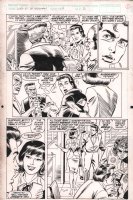 Web of Spider-Man #69 p.2 - Bugle Office Scene/Betty Brant - Signed - 1990 Comic Art