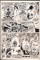 Marvel Feature #4 p.20 - Peter Parker & Hank Pym End Page - 1972 Comic Art