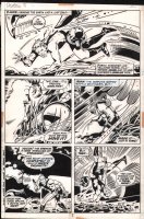 Marvel Feature #5 p.2 - Ant-Man Shrunken Narrowly Escapes a Hawk - 1972 Comic Art