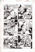 Bids of Prey #24 p.6 - Black Canary In Gorilla City - 2000 Comic Art