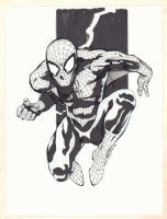 Spider-Man Full Figure Commission - 2016 Signed Comic Art