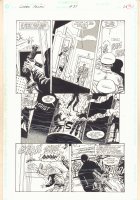 Green Arrow #84 p.20 - Action vs. Thugs - 1994 Comic Art