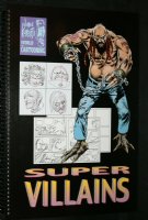 Joe Kubert's World of Cartooning Hardcover: Super Villains - Multiple Available (Excellent) 2000 Comic Art