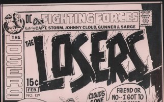 Our Fighting Forces #129 Vintage DC Title STAT - 1971 Comic Art