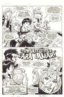 Soulsearchers and Company #78 p.6 - 'The (Private) Eyes of Lara Lamar!' Title Splash - 2006 Signed Comic Art