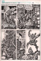 Savage Sword of Conan #204 p.12 - Conan Stealth Attack - 1992 Comic Art