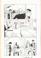 Doctor Who #? p.12 (B) - Matt Smith - 2011 Signed  Comic Art