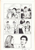 Doctor Who #? p.16 - Matt Smith with Amy Pond - 2011 Signed  Comic Art