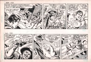Superman Daily Strips 5/23 & 5/24 1983 Comic Art