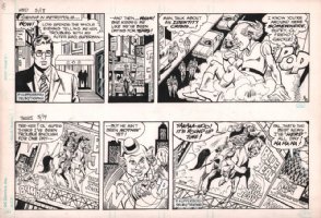 Superman Daily Strips 5/18 & 5/19 1983 Comic Art