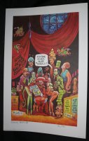 1998 Outer Galactic Comic-Con Poster Print - 1998 Limited Edition #160/500 Signed  Comic Art