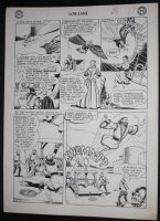 Superman's Girl Friend, Lois Lane #37 p.8 - LA - Lois Travels in Time to the Past - Leonardo da Vinci - 1962 Comic Art