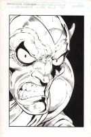 Spectacular Spider-Man #250 p.1 - Green Goblin 'Citizen Osborn!' Title Splash - 1997 Comic Art
