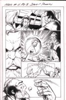 Hulk #11 p.8 - Tony Stark & Old Hulk - Signed - 2015 Comic Art