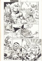 Quantum & Woody #17 p.8 - Action vs. Robots - 1998  Comic Art