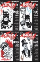 Batman #428: Robin Lives! #1 4pc Sketch Cover Lot - Signed - 2024 Comic Art