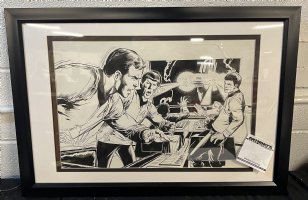 Star Trek Peter Pan Records Album Art In Frame Comic Art