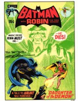 Batman #232 Cover Print of the 1st Appearance Ra's Al Ghul - Signed Comic Art