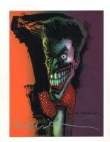 Joker Bust Print - Signed Comic Art