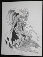 Ragman from Justice League Dark / Arrow Commission - A - Signed Comic Art