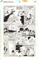 Legends of the DC Universe #16 p.16 - Flash Action - 1999 Signed Comic Art