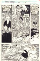 Silver Surfer #75 p.13 / 17 - Morg vs. Nova & Firelord - 1992 Signed Comic Art