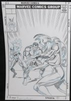 Power Man and Iron Fist Cover-esque Commission - Signed Comic Art